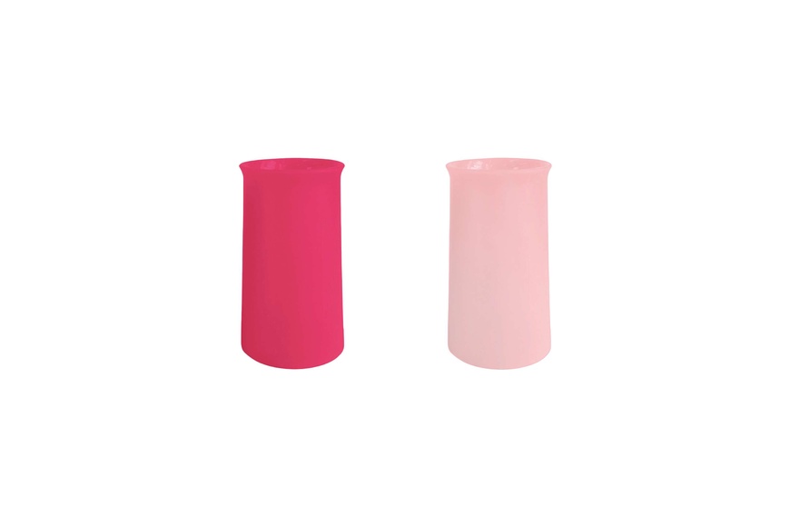 STEGG Set 2 Highball Glass 480ml - Cherry &  Blush STEGG Set 2 Highball Glass 480ml - Cherry &  Blush