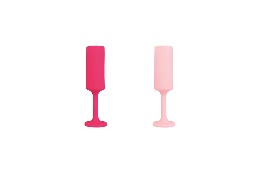 SEFF Σετ 2 Flute Ποτήρια 170ml - Cherry & Blush SEFF Σετ 2 Flute Ποτήρια 170ml - Cherry & Blush