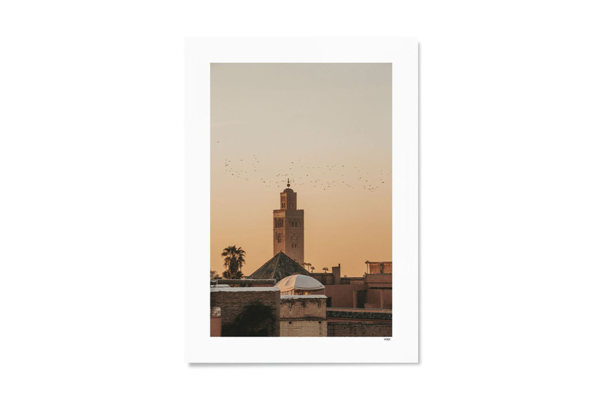Marrakech - Sunset Print - A4 (21 x 30cm)