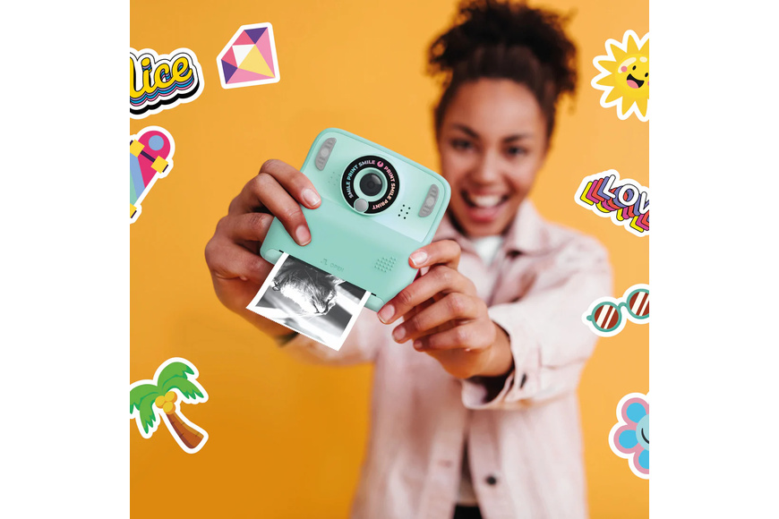 Camera Polaroid PixiPrint - Click & Print - Torquoise - 1 Camera Polaroid PixiPrint - Click & Print - Torquoise - 1