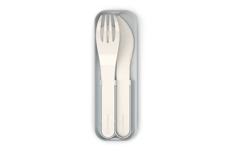 Cutlery Set MB Pocket Color - Natural Cream Cutlery Set MB Pocket Color - Natural Cream