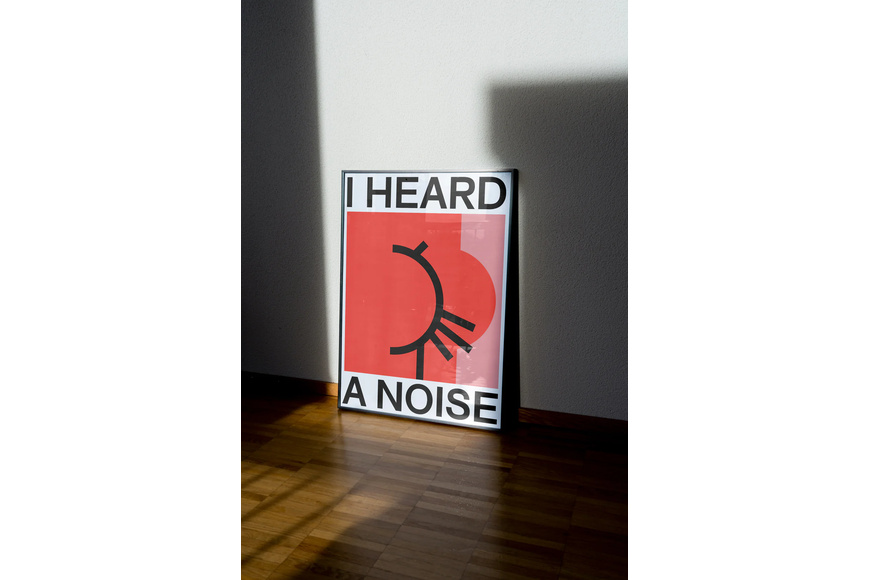 Poster I heard a noise (50x70) - 1 Poster I heard a noise (50x70) - 1