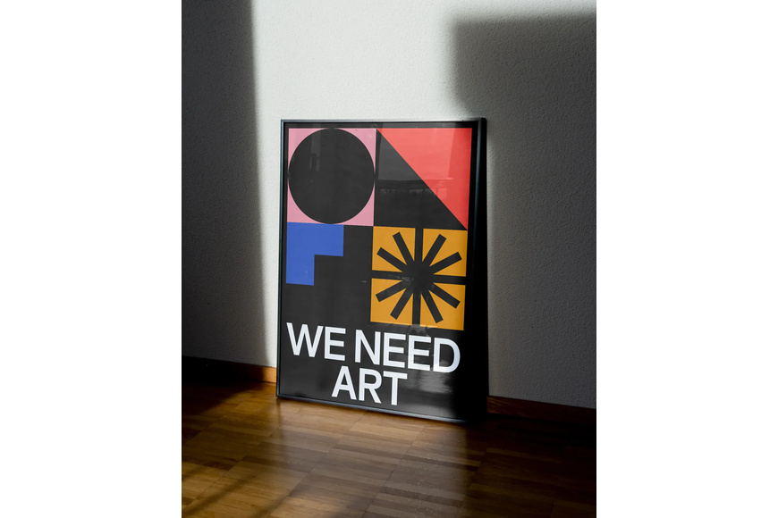 Poster We need art (50x70) - 1 Poster We need art (50x70) - 1
