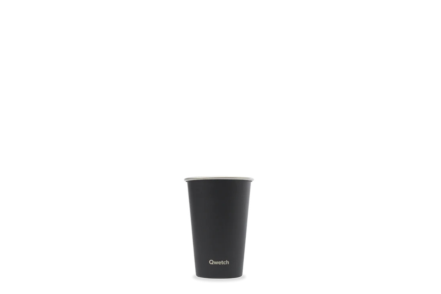 Ποτήρι INOX 0,47L Qwetch ONE Matt - Μαύρο Ποτήρι INOX 0,47L Qwetch ONE Matt - Μαύρο
