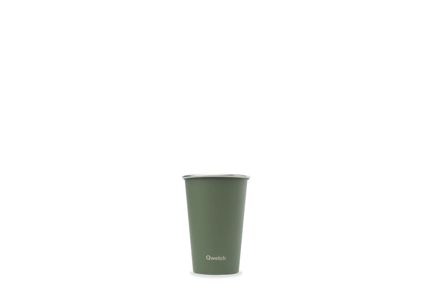 Ποτήρι INOX 0,47L Qwetch ONE Granite - Χακί Ποτήρι INOX 0,47L Qwetch ONE Granite - Χακί