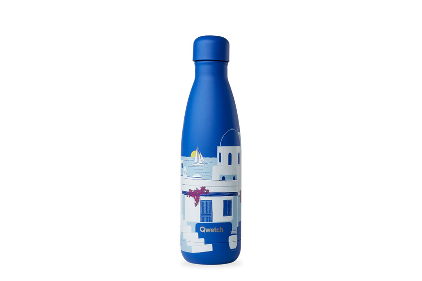 Θερμός INOX 0,5L Qwetch Voyage - Θήρα Σαντορίνη Θερμός INOX 0,5L Qwetch Voyage - Θήρα Σαντορίνη