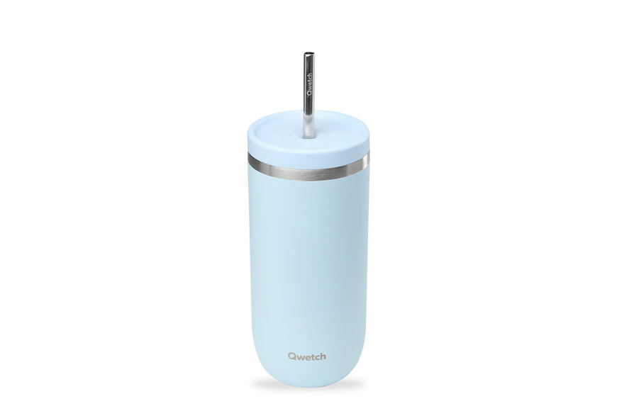 Cold Insulated Cup Pastel Blue - 600ml - 2 Cold Insulated Cup Pastel Blue - 600ml - 2