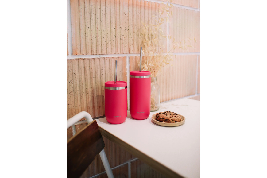 Cold Insulated Cup Matt Magenta - 600ml - 1 Cold Insulated Cup Matt Magenta - 600ml - 1