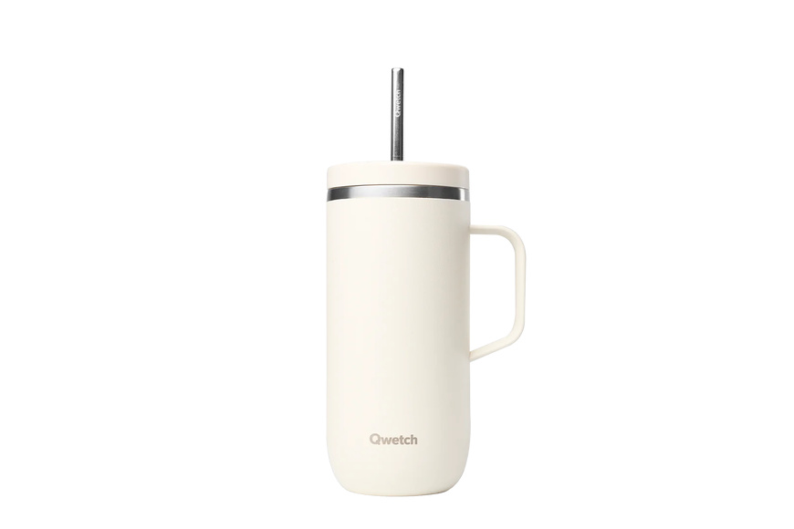 Ποτήρι Θερμός Matt Sand Mε Xερούλι - 600ml Ποτήρι Θερμός Matt Sand Mε Xερούλι - 600ml
