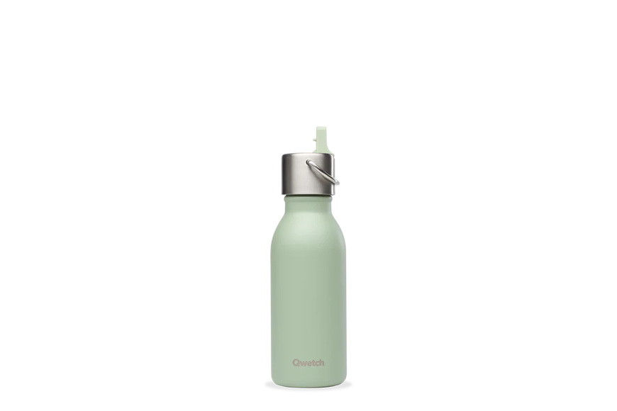 Θερμός INOX 0,35L Qwetch Kids Matt - Πράσινο Λάιμ - 1 Θερμός INOX 0,35L Qwetch Kids Matt - Πράσινο Λάιμ - 1