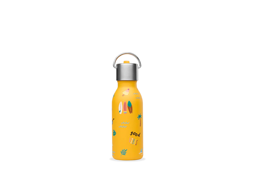 Θερμός INOX 0,35L Qwetch Kids Χονολουλού - Κάρι Θερμός INOX 0,35L Qwetch Kids Χονολουλού - Κάρι