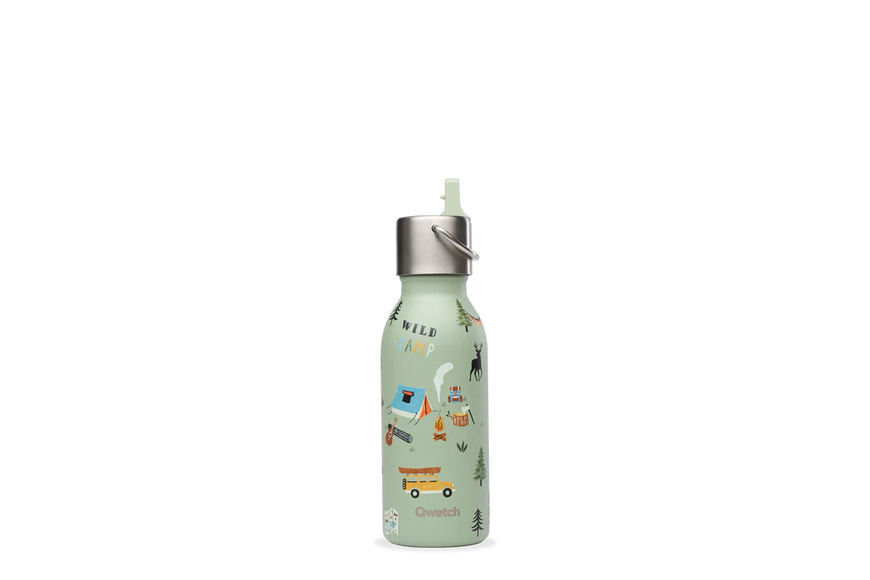 Θερμός INOX 0,35L Qwetch Kids Γιοσέμιτι - Πράσινο Λάιμ - 1 Θερμός INOX 0,35L Qwetch Kids Γιοσέμιτι - Πράσινο Λάιμ - 1