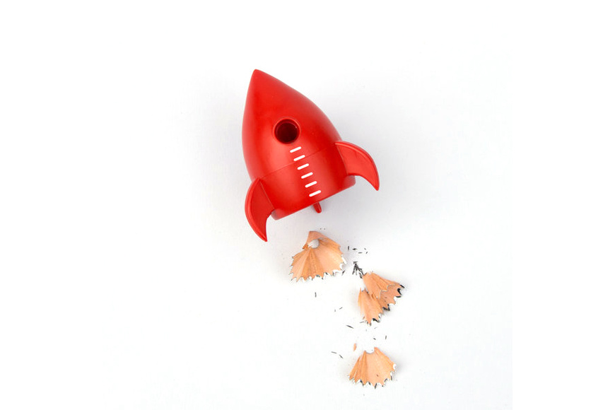 Rocket Pencil Sharpener - 1 Rocket Pencil Sharpener - 1