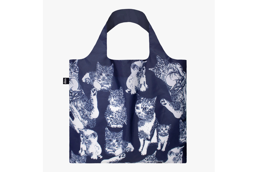 LOQI Bag Recycled | Cats - 1