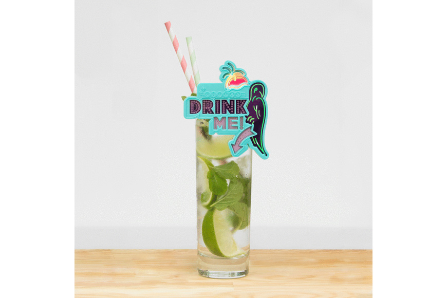 Flashing Drink Topper Flashing Drink Topper