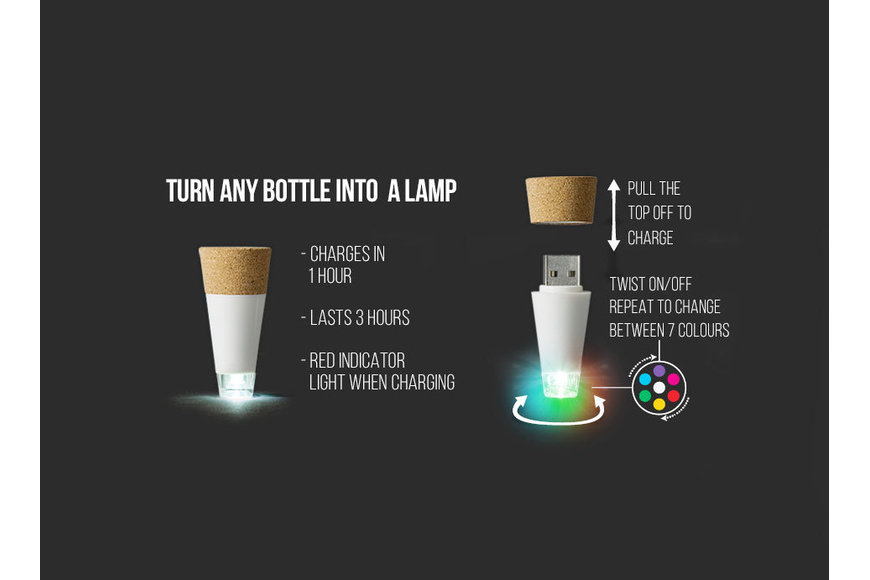 Bottle Light Multicolour - 3