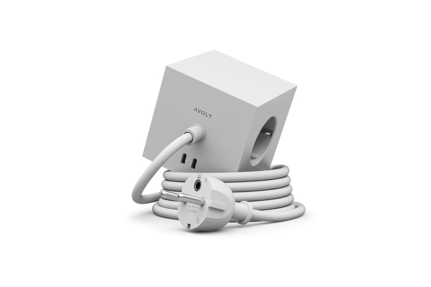 Square 1 with 30W Dual USBC & Magnetic base, 1.8m, Gotland Gray Square 1 with 30W Dual USBC & Magnetic base, 1.8m, Gotland Gray