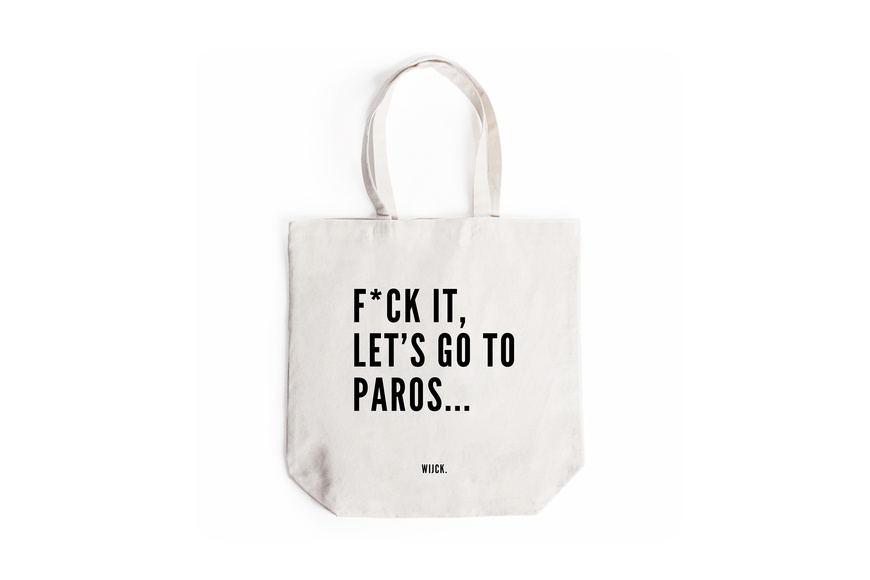 Tote Bag - F*ck it Paros Tote Bag - F*ck it Paros
