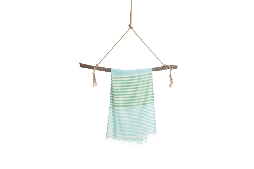 Towel to Go Bali Turquoise/Green - 1
