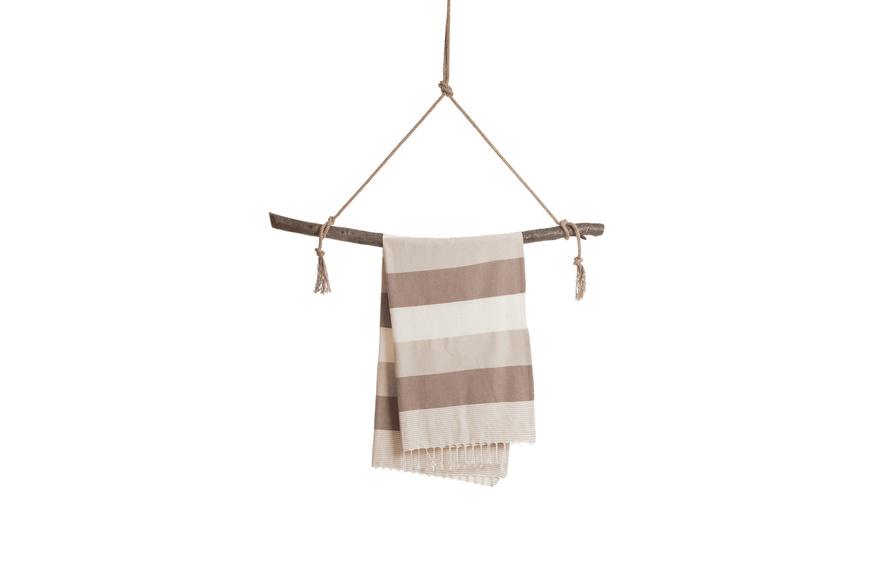 Towel to Go Palermo Beige/Brown - 1