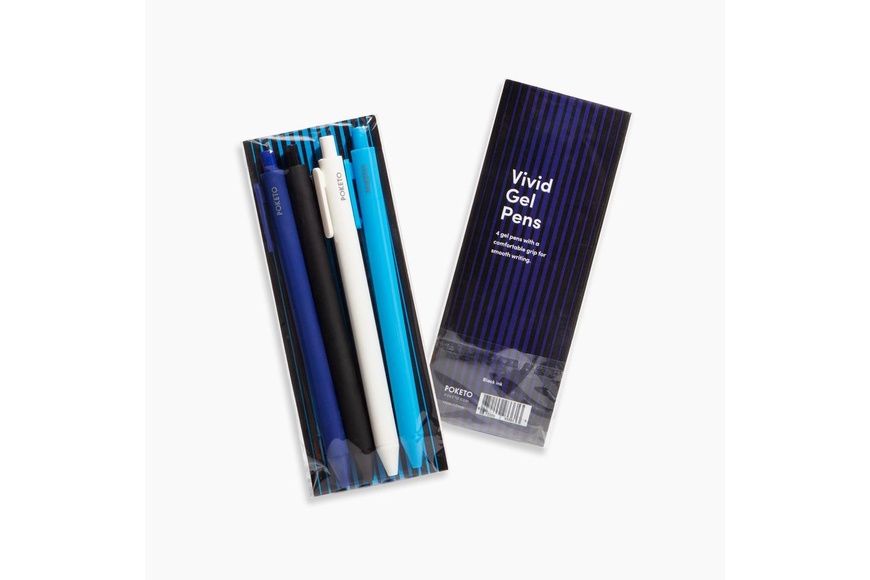 Vivid Click Gel Pens Set of 4 - Cool - 3