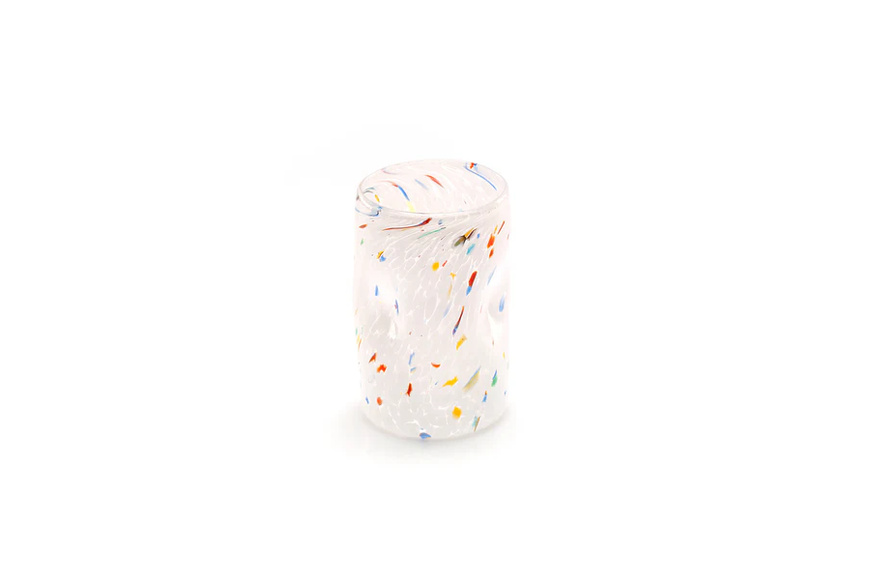 Drinking Glass Medium - Transparent 10 cm Murano Handcrafted Drinking Glass Medium - Transparent 10 cm Murano Handcrafted