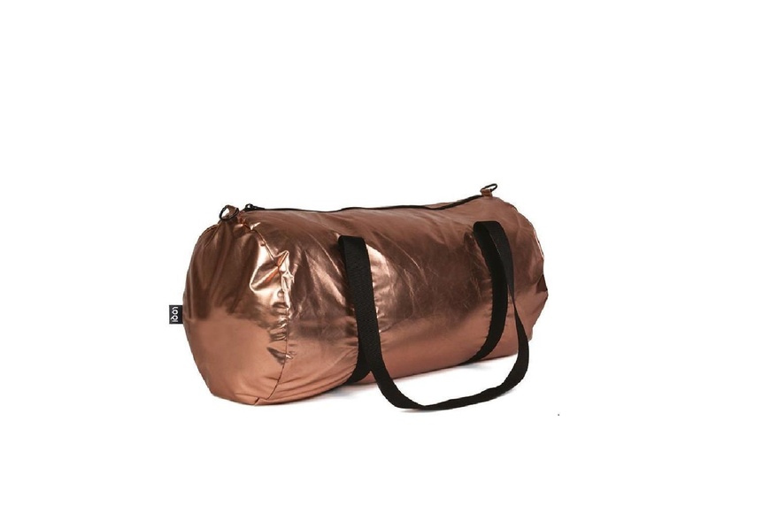LOQI Travel Bag Weekender - Matt Rose Gold - 4 LOQI Travel Bag Weekender - Matt Rose Gold - 4