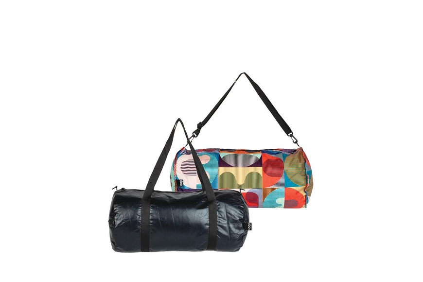 LOQI Travel Bag Weekender - Matt Black - 1 LOQI Travel Bag Weekender - Matt Black - 1
