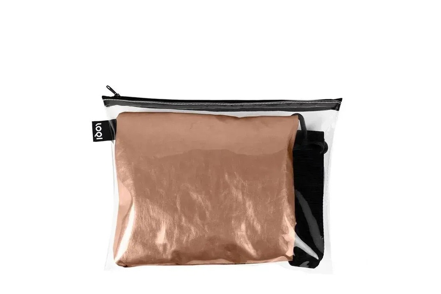 LOQI Travel Bag Weekender - Matt Rose Gold - 5