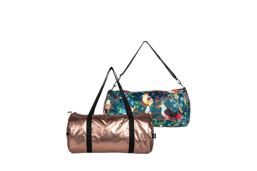 LOQI Travel Bag Weekender - Matt Rose Gold - 3 LOQI Travel Bag Weekender - Matt Rose Gold - 3