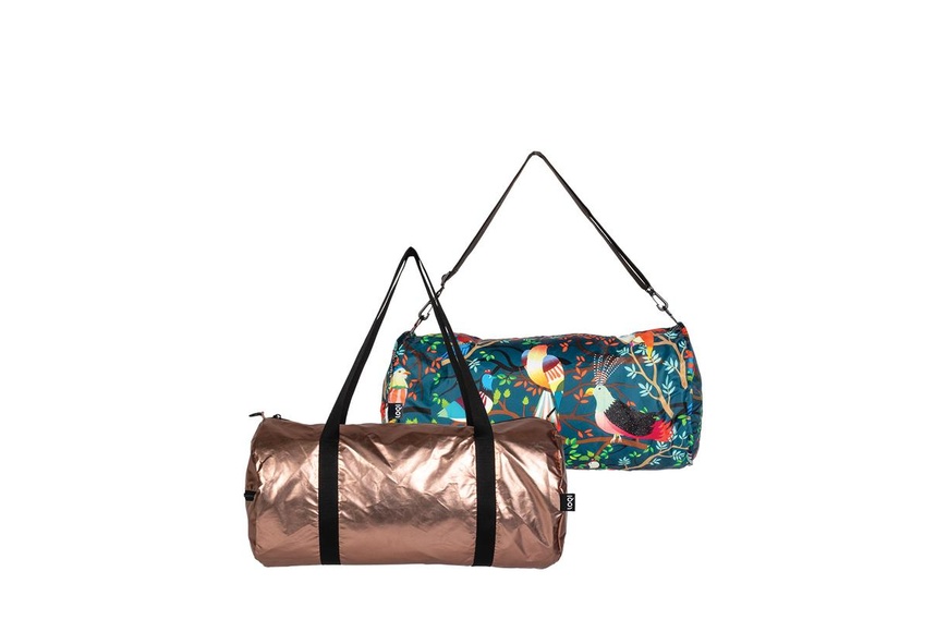 LOQI Travel Bag Weekender - Matt Rose Gold - 3