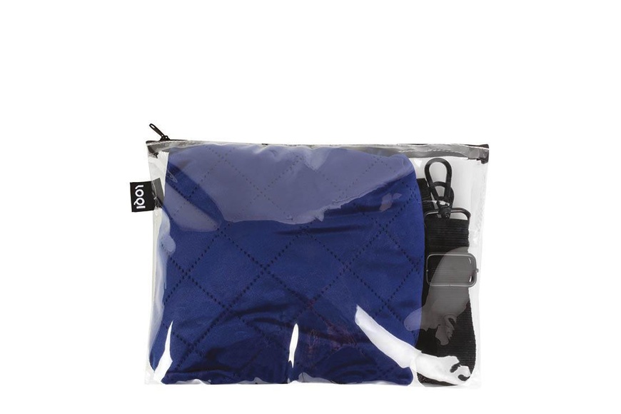 LOQI Travel Bag Weekender - Quilted Betty Blue - 5 LOQI Travel Bag Weekender - Quilted Betty Blue - 5