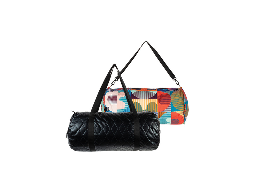 LOQI Travel Bag Weekender - Quilted Black - 1 LOQI Travel Bag Weekender - Quilted Black - 1