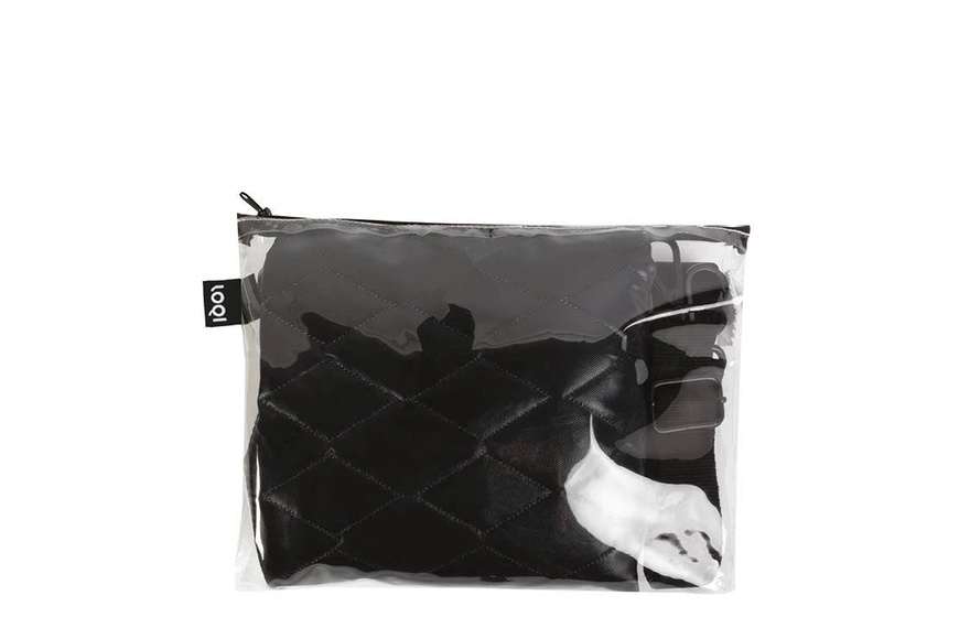 LOQI Travel Bag Weekender - Quilted Black - 3 LOQI Travel Bag Weekender - Quilted Black - 3