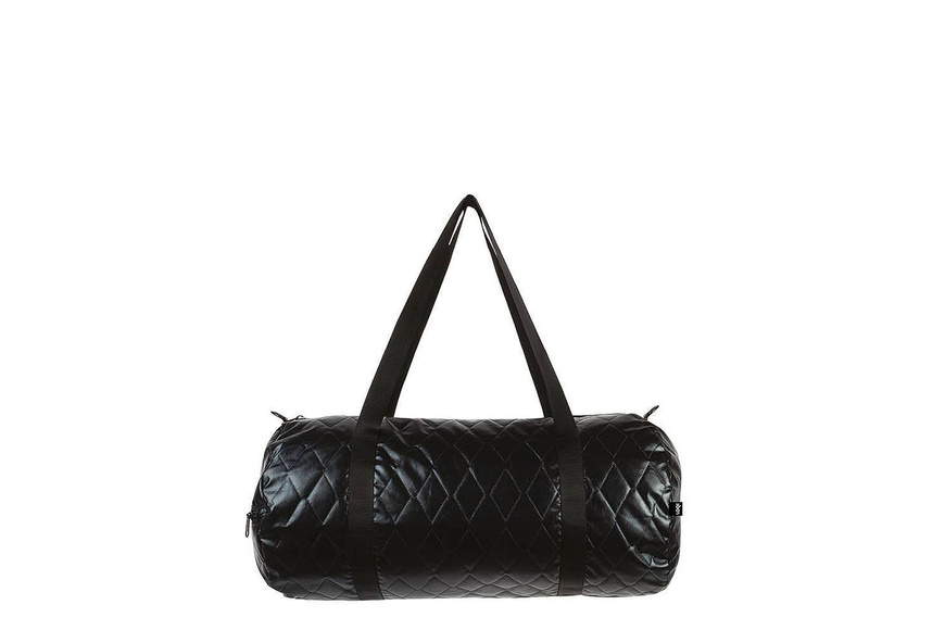 LOQI Travel Bag Weekender - Quilted Black LOQI Travel Bag Weekender - Quilted Black