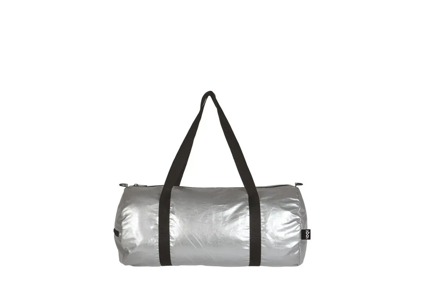 LOQI Travel Bag Weekender - Matt Silver - 2 LOQI Travel Bag Weekender - Matt Silver - 2