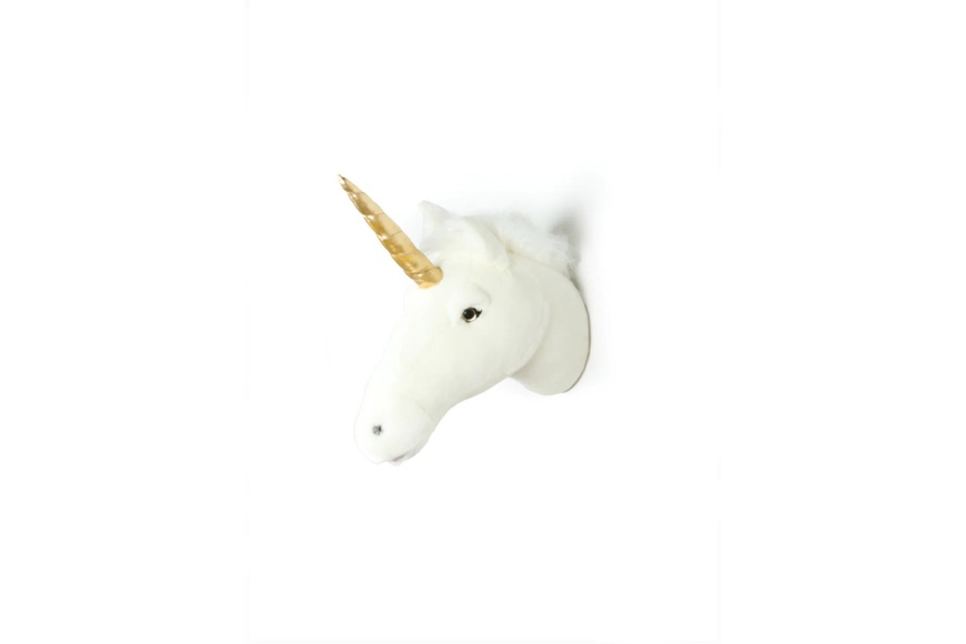 Head White Unicorn Claire