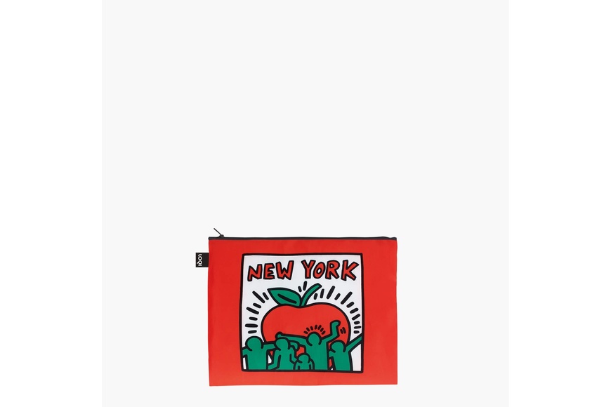 LOQI Σετ Τσαντάκια Recycled | KEITH HARING - New York - 1
